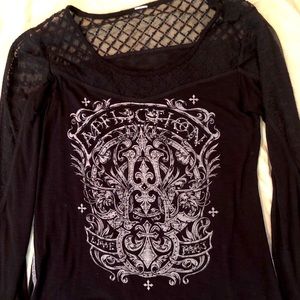 Affliction. Black long sleeve rare find